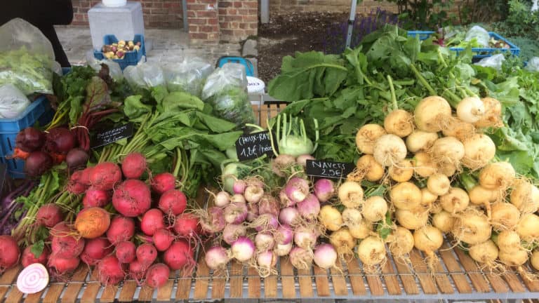 l'eldoradis au marché, maraichage , légumiste bruxellois